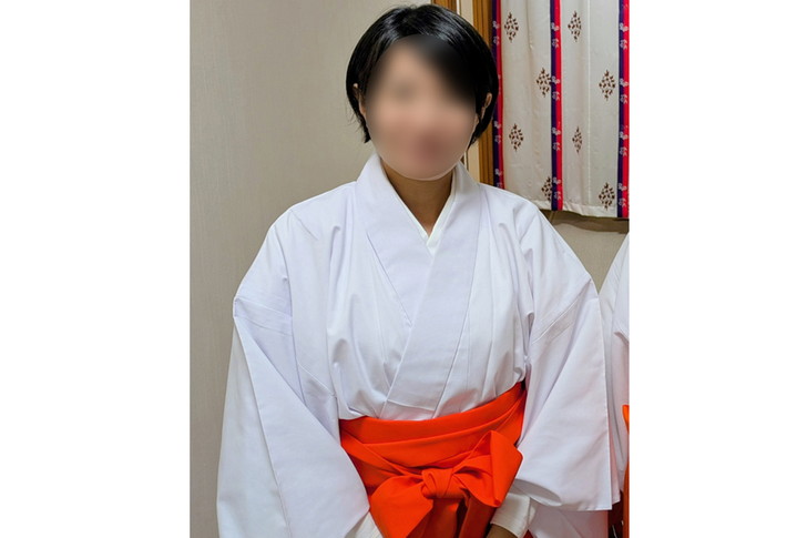 都内神社で巫女として奉職